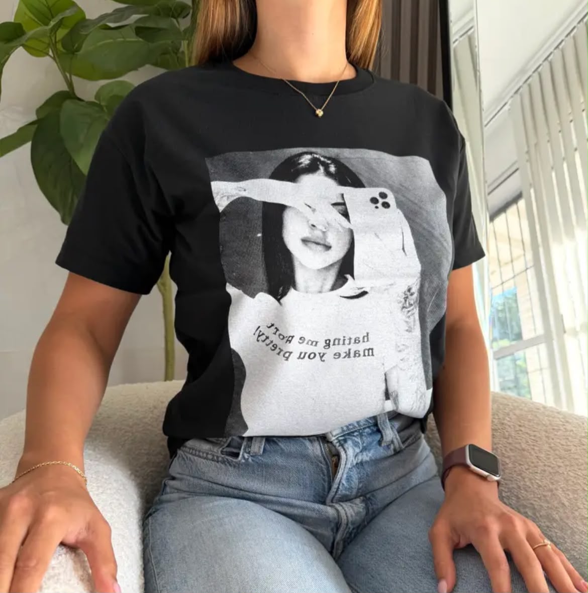 Remera estampa fotográfica